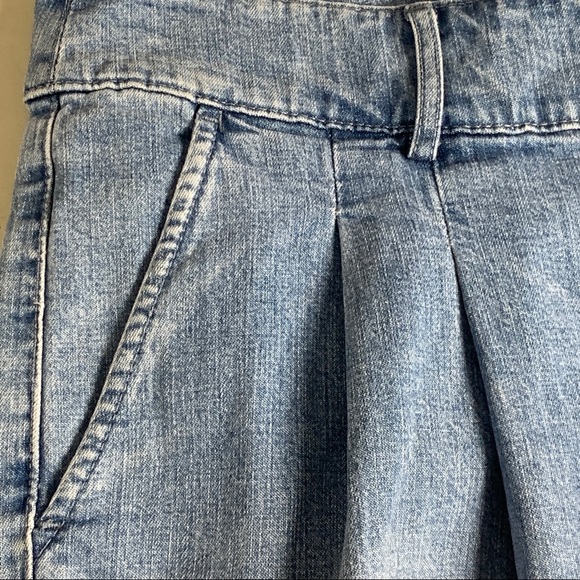 Madewell Pleated Wide-Leg Jeans Plus Size - Picture 13 of 15